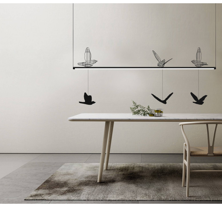 Лінійний підвісний світильник FS pendant linear 15002